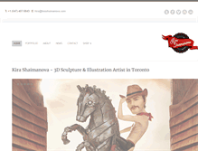 Tablet Screenshot of kirashaimanova.com